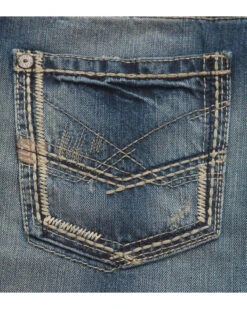 Ariat Men's M5 Ridgeline Medium Wash Slim Straight Jeans -Shepler Fashion Shop 010C80 GR D2