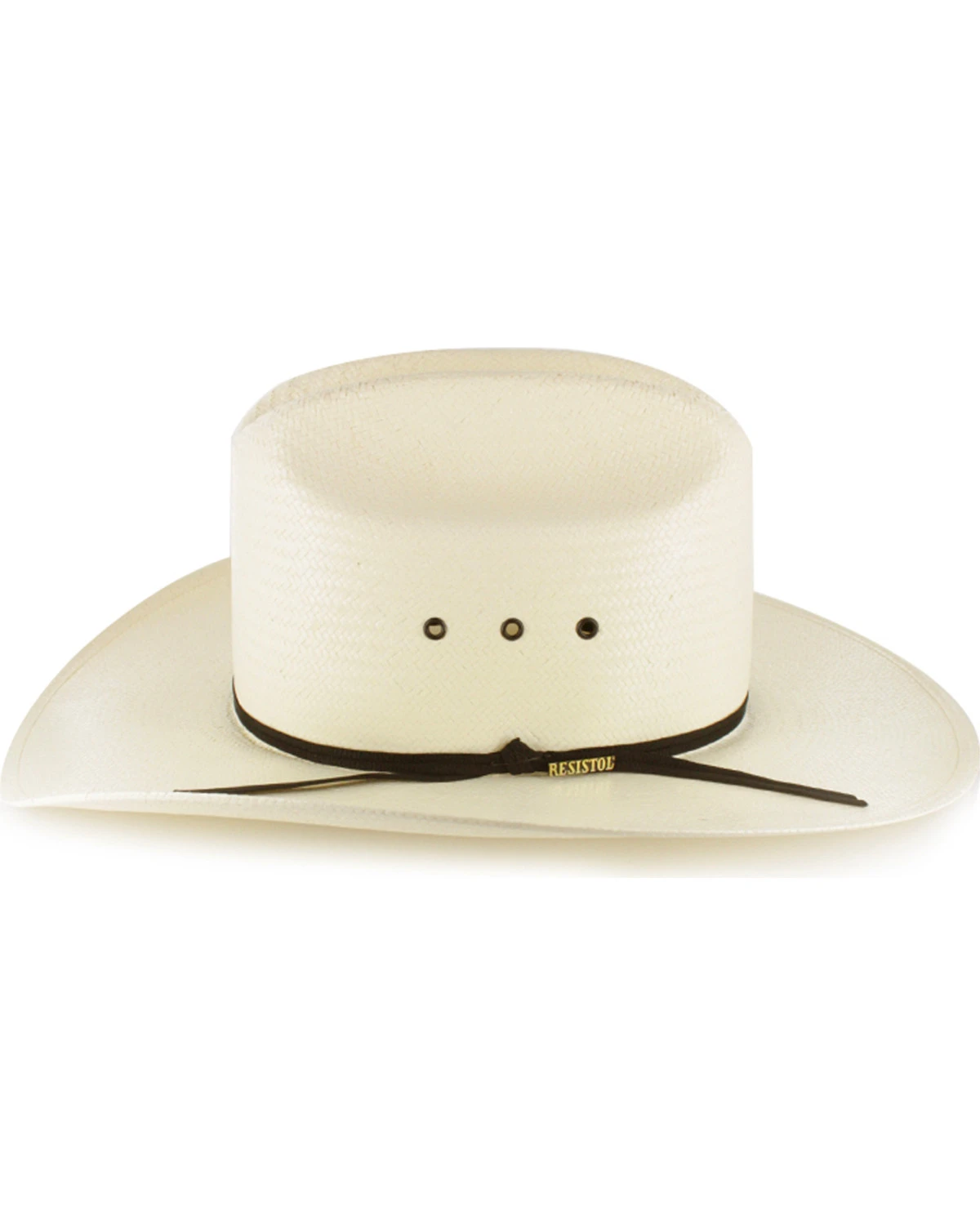 Resistol Kid's Elastic Fit Straw Cowboy Hat 3 Resistol Kid's Elastic Fit Straw Cowboy Hat - Image 3