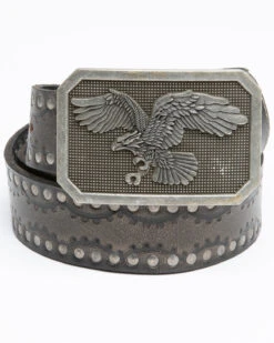Moonshine Spirit Men's Studded Eagle Belt