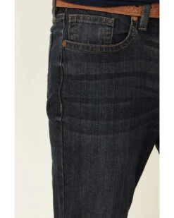 Cody James Men's Barn Sour Dark Wash Stretch Slim Straight Jeans -Shepler Fashion Shop 2000325573 400 P5