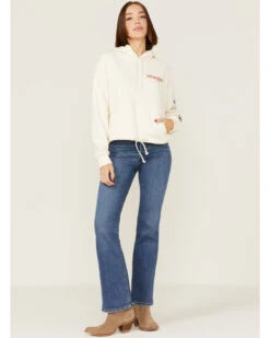 Wrangler Women's Logo Cropped Hoodie -Shepler Fashion Shop 2000358083 100 P4