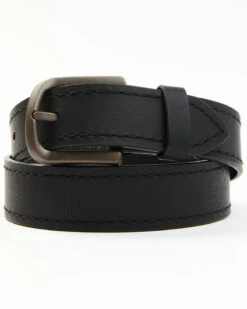 Brothers & Sons Men's Lagos Brass Buckle Belt