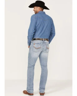 Cody James Men's Fandango Light Medium Wash Stretch Slim Straight Jeans -Shepler Fashion Shop 2000364919 413 P3
