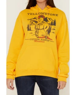 Paramount Network's Yellowstone Women's Yellowstone Lone Cowboy Mustard Graphic Hoodie 6 Paramount Network's Yellowstone Women's Yellowstone Lone Cowboy Mustard Graphic Hoodie -Shepler Fashion Shop 2000365391 702 P3