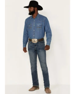 Ariat Men's M8 Texarcana Judson Medium Wash Modern Slim Straight Jeans