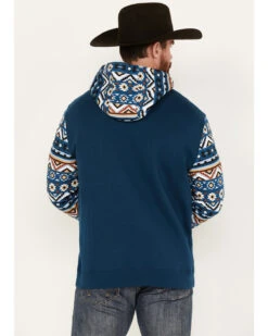 RANK 45 Men's Southwestern Hooded Sweatshirt 7 RANK 45 Men's Southwestern Hooded Sweatshirt -Shepler Fashion Shop 2000386234 442 P4