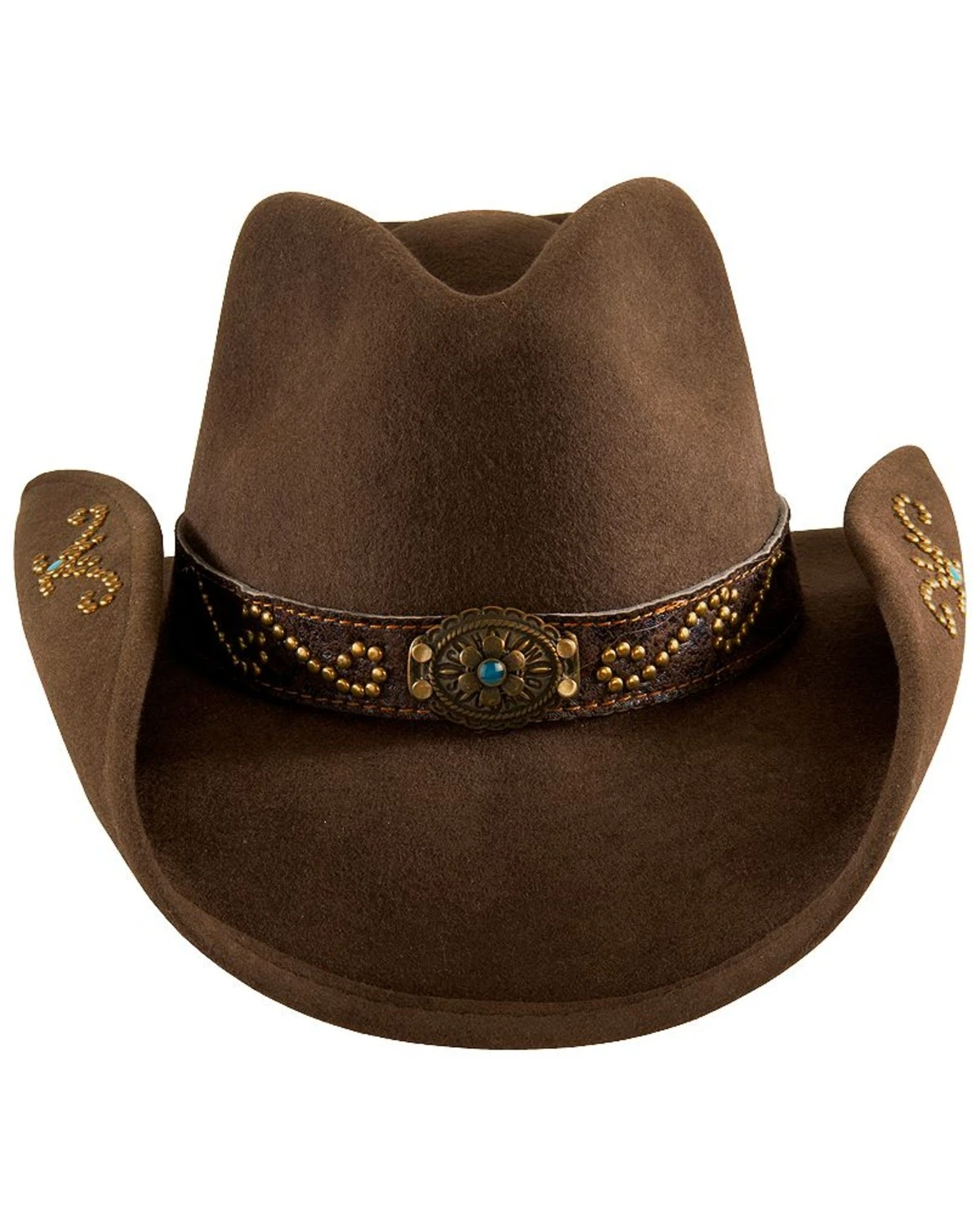 Bullhide Girls' More Than Friends Felt Cowgirl Hat 2 Bullhide Girls' More Than Friends Felt Cowgirl Hat - Image 2